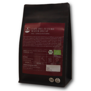 Peru Café del Futuro Water Decaf Espresso