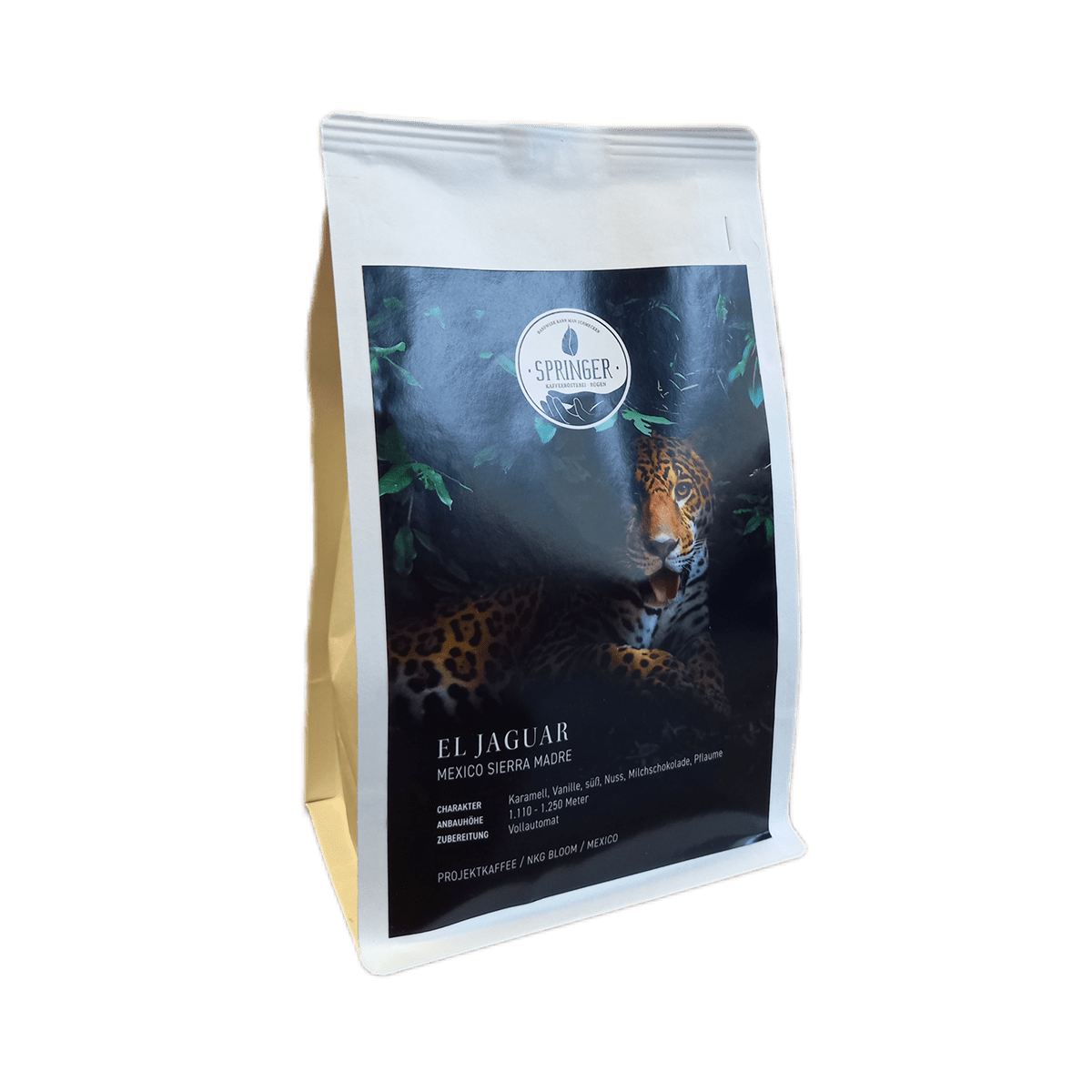 El Jaguar - Kaffeesorte aus Mexiko der Springer Kaffeerösterei auf Rügen